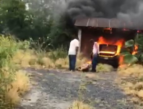 Deja incendio una mujer sin vida en Hualahuises