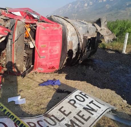 Trágico accidente en la Carretera a Saltillo deja un hombre sin vida