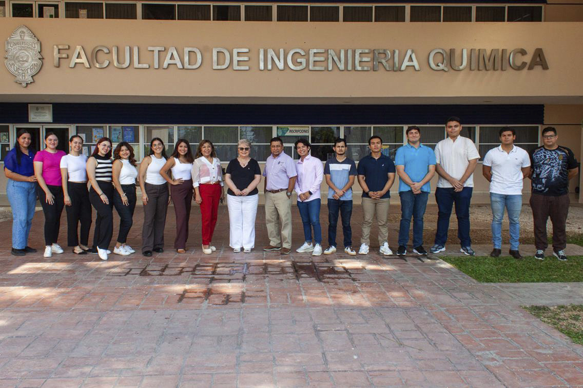 Un total de 15 alunos de la Facultad de Ingeniería Química de la Uady viajarán a Monterrey para participar en el Congreso Empréndete.- Foto de la Uady