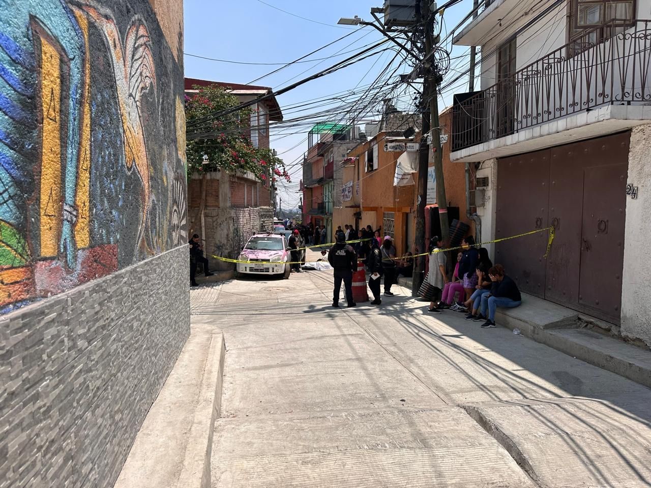 En la colonia Barrio Norte se registró una balacera. Foto: Ramón Ramírez