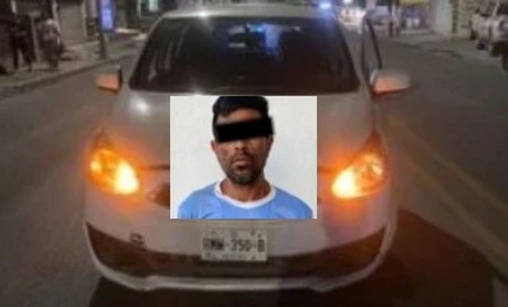Detienen a hombre tras robar auto a mujer en Guadalupe