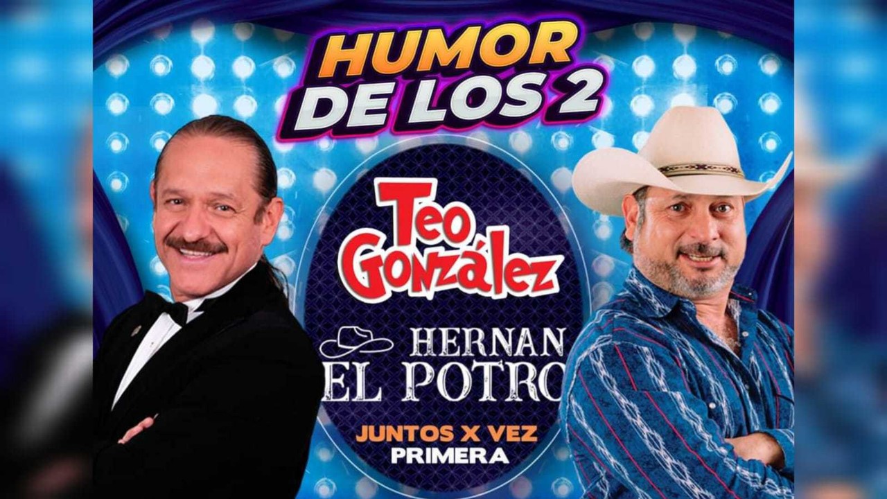 Teo González y Hernán El Potro se presentarán en Durango. Foto: Facebook/ @RM Producciones.