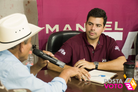 Sostiene encuentro Manuel Cota con líderes de la Unión del Valle