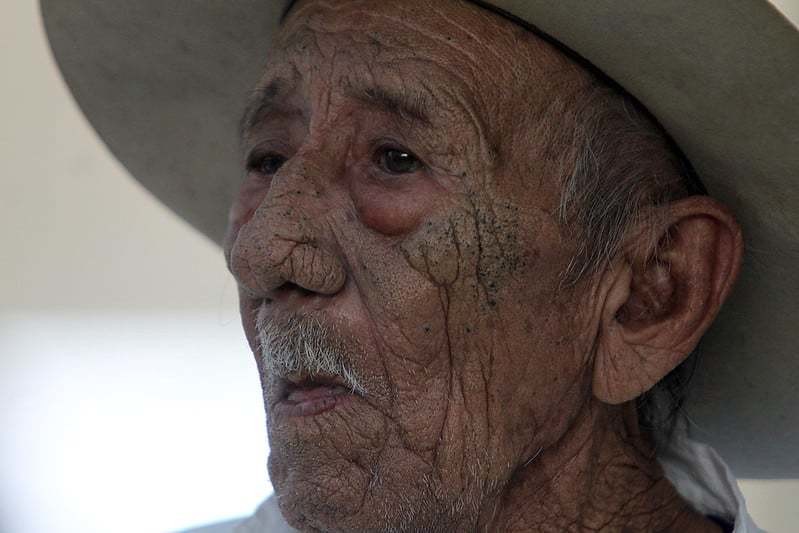 Descanse en paz, Don Abundio Yama Chiquil, último testigo de la Guerra de Castas. Foto: Redes sociales
