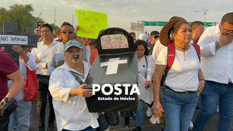 Marcha del Silencio en Ecatepec por un alto a la inseguridad y la violencia