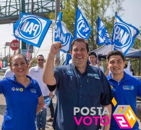 Candidato José Luis Garza Ochoa promete seguridad y paz en Guadalupe