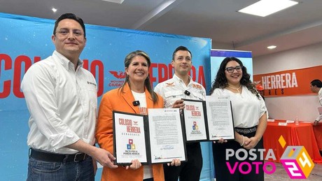 Firman Luis Donaldo Colosio y Martha Herrera compromiso por la primera infancia