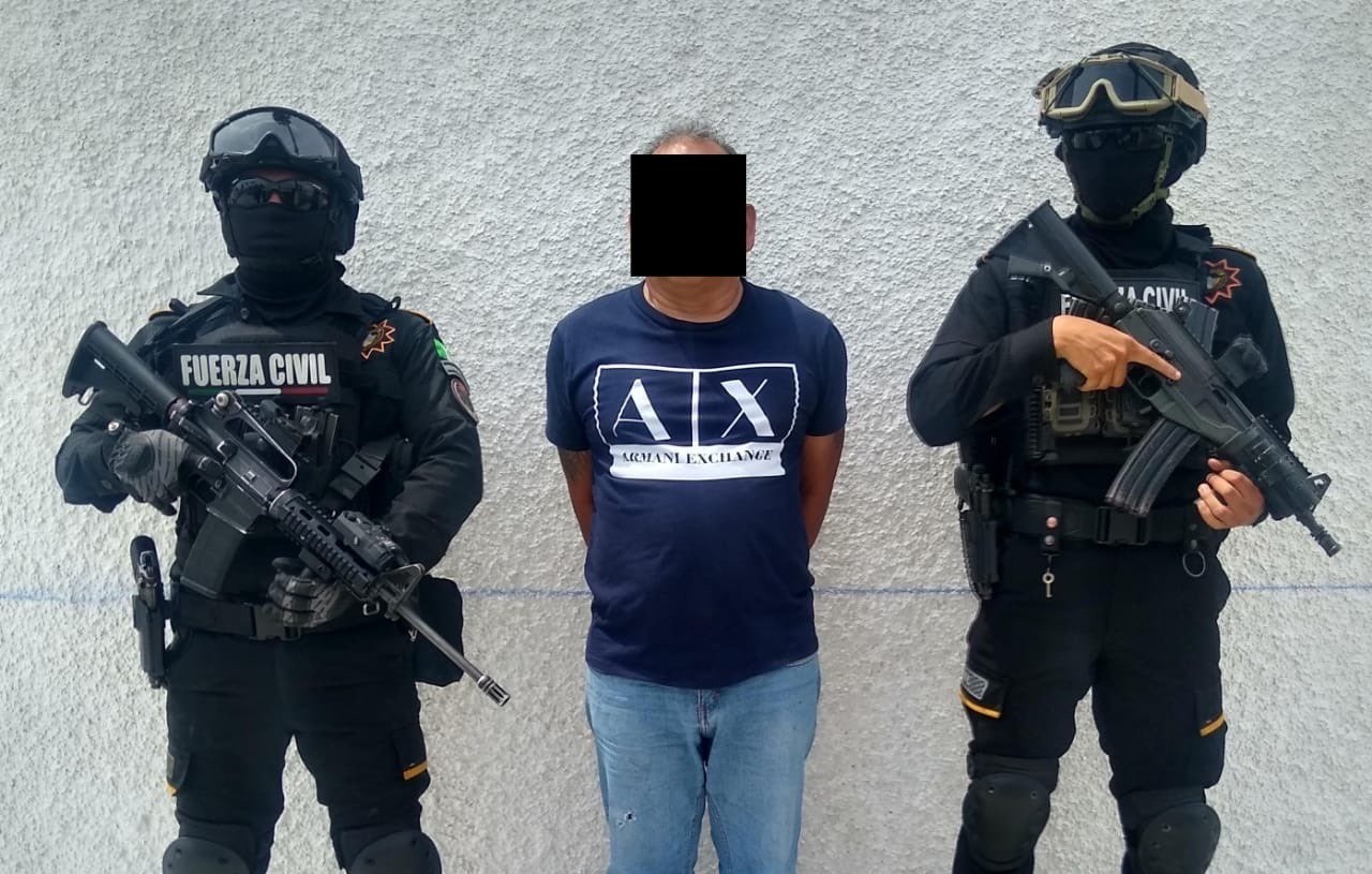 Este arresto fue parte de un operativo por parte de elementos de Fuerza Civil. Foto: X @GpoCoordSegNL.