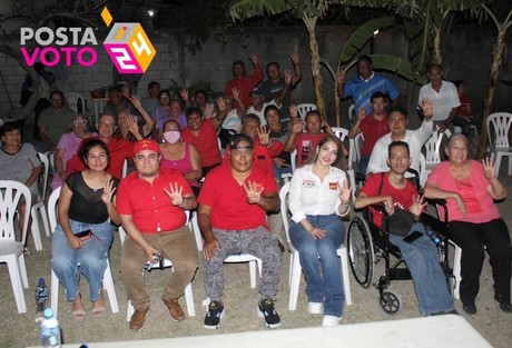 Cendy Robles visitó Mante, Tamaulipas