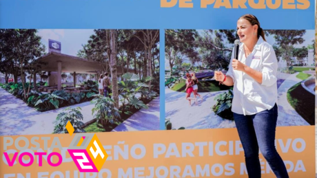 Cecilia Patrón Laviada impulsa nuevo modelo de parques para Mérida