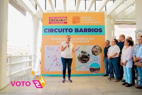 Cecilia Patrón, presentó el “Circuito Barrios” en el centro histórico