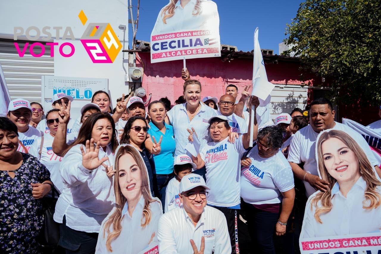 Cecilia Patrón,  candidata a la alcaldía de Mérida. Foto: Cortesía