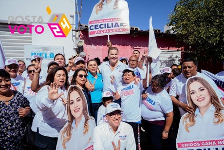 Cecilia Patrón Laviada recorre Mérida en busca de cambios positivos