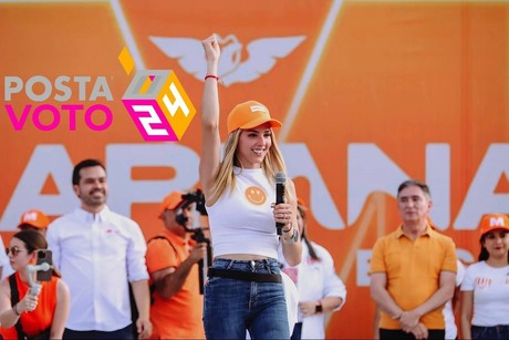 Mariana Rodríguez lidera encuesta por la alcaldía de Monterrey