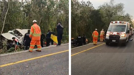 Trágico accidente en la vía Mérida-Cancún deja un menor fallecido y 5 lesionados