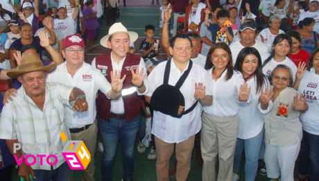 Municipios dan respaldo a Huacho Díaz Mena en la ruta de la 'Campaña del Pueblo'