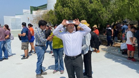 Eclipse solar 2024 en Tamaulipas: Espectáculo en el planetario de Victoria