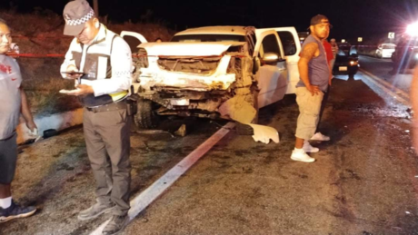 Conductor presuntamente ebrio causa grave accidente en la Monclova-Saltillo