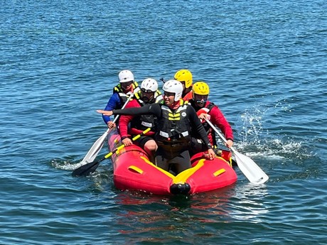 Bomberos de Cabo San Lucas se capacitan como instructores en rescate acuático