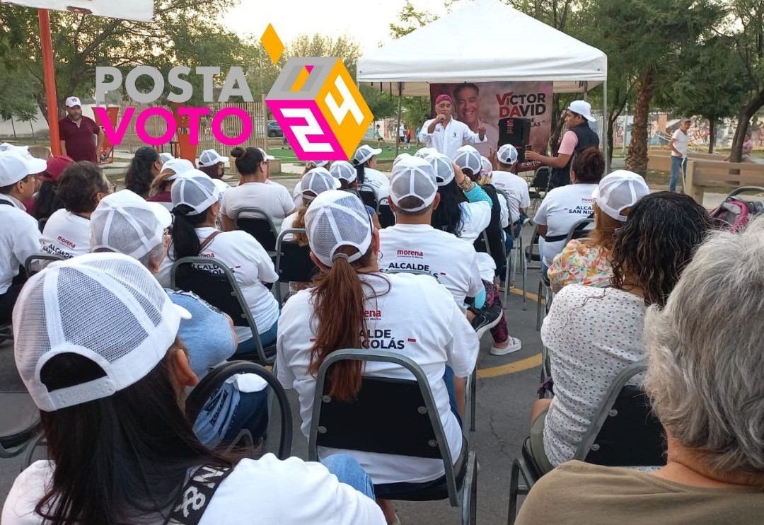 Guerrero se dirigió a más de 300 simpatizantes en la colonia El Refugio, demostrando sus raíces y compromiso con la comunidad. Foto: Especial.
