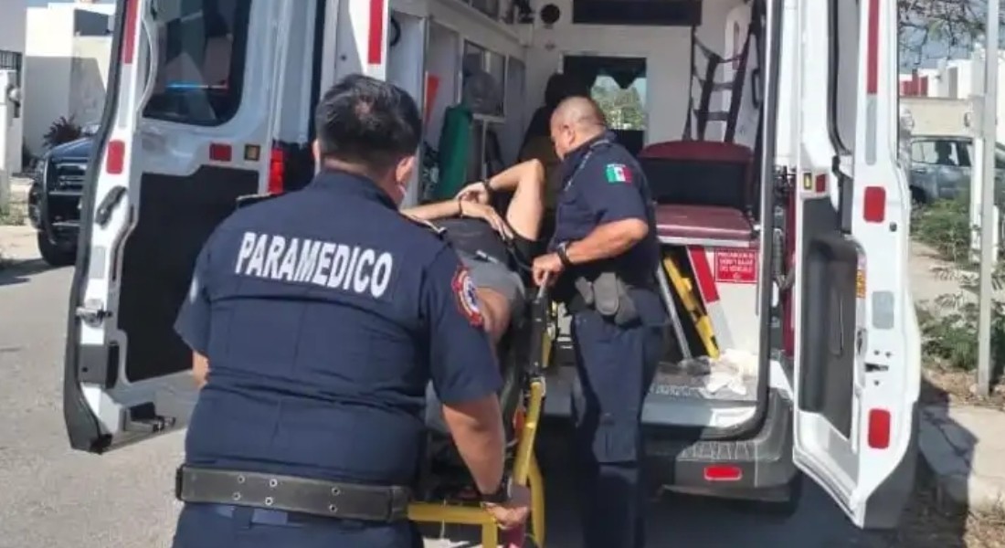 Una persona de Ciudad Caucel resultó lesionada al caer del techo de su casa por revisar el tinaco.- Foto de Info Yucatán