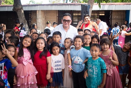 Festejan el Día de las Infancias en escuela del sur de Mérida