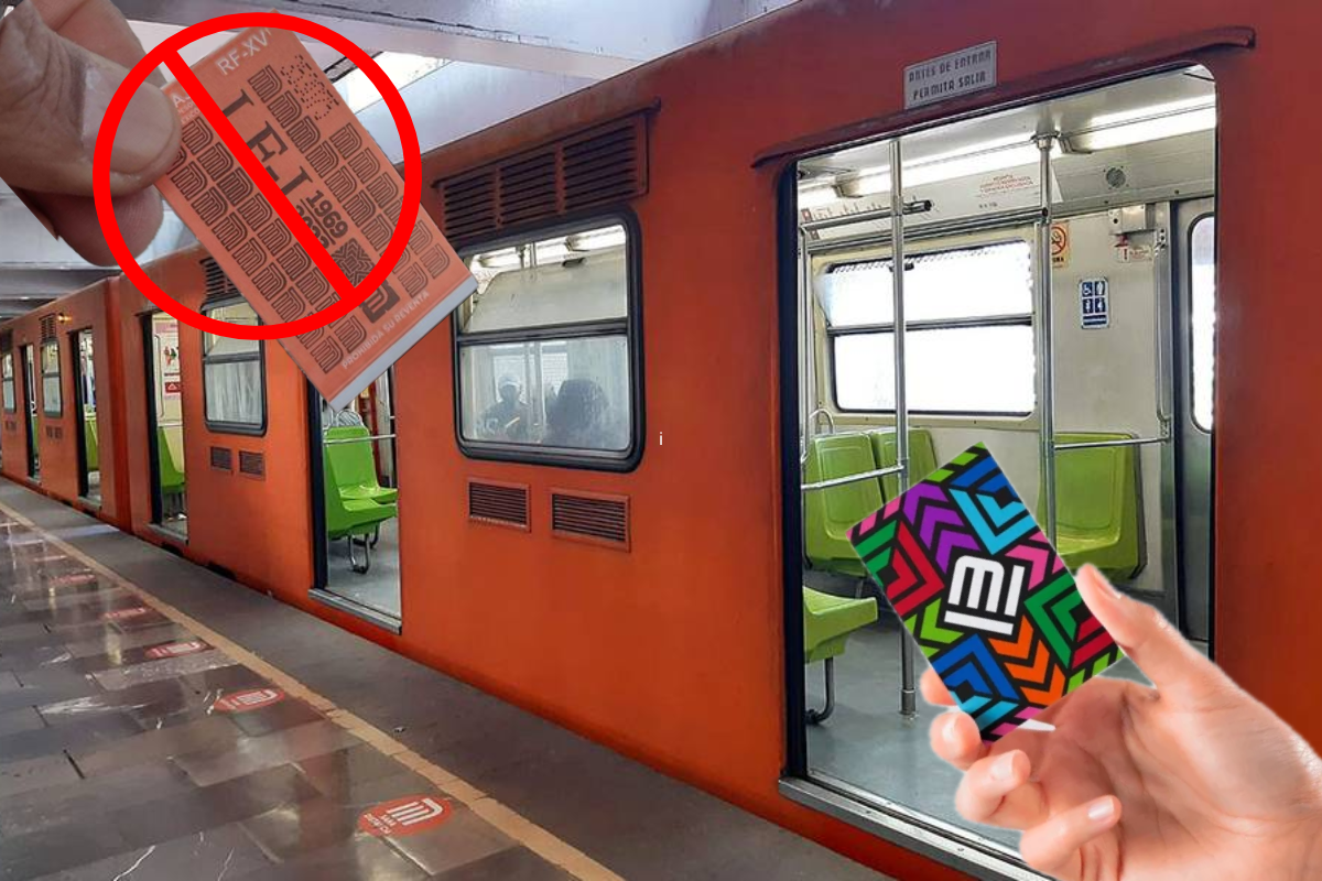 El Metro de la CDMX se despide de los boletos magnéticos y le abre paso a la tarjeta de Movilidad  Integrada. Foto: Especial
