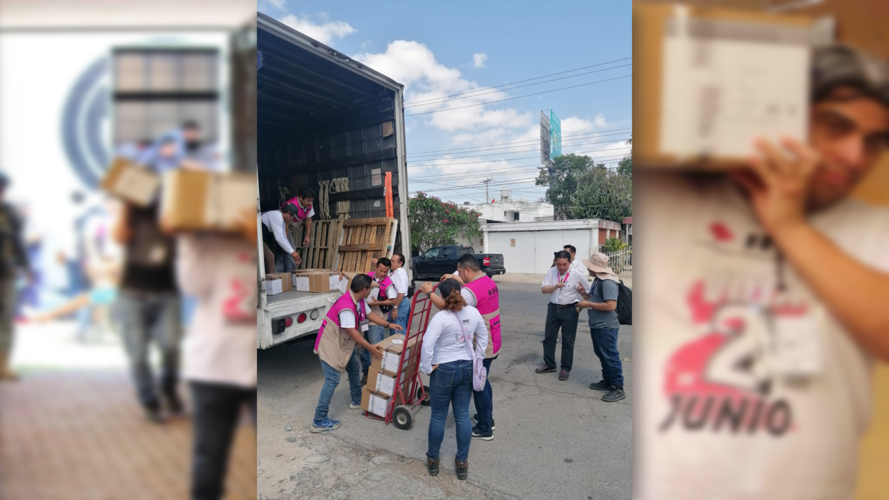Llegan más de 5 millones de boletas a Yucatán para las elecciones del 2 de junio