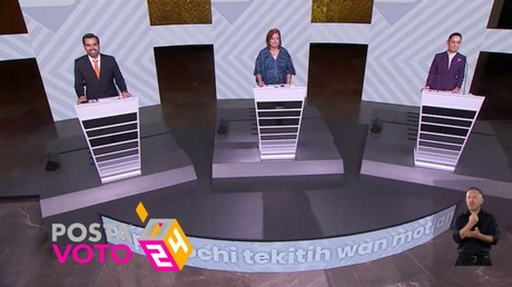 EN VIVO: Arranca el tercer y último debate rumbo a la elección de 2 de junio