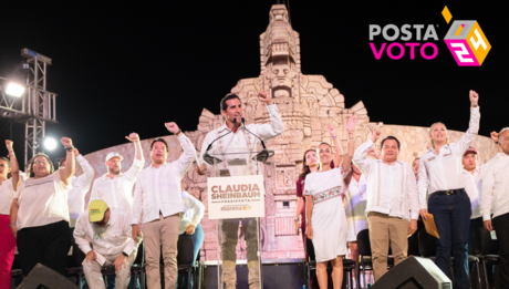 Rommel Pacheco destaca apoyo del pueblo de Mérida en cierre de campaña de Morena