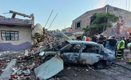 Mueren tres personas tras explosión de pólvora en domicilio en La Barca, Jalisco