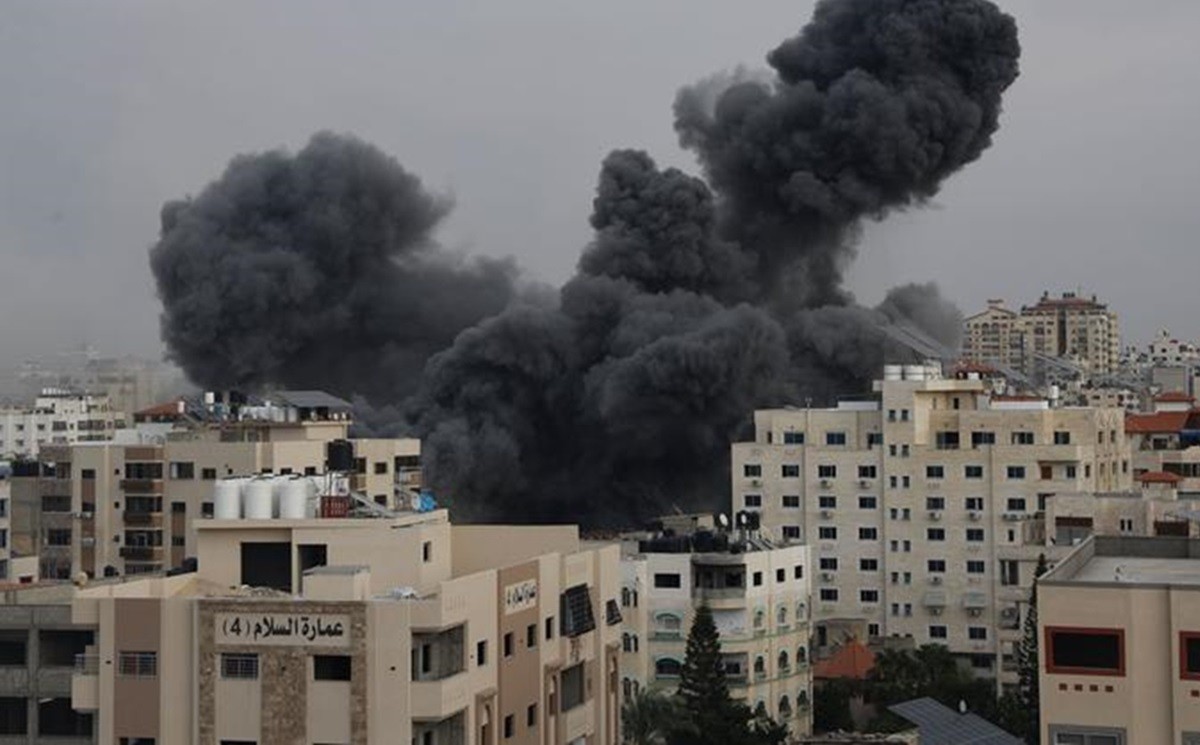 En la imagen un bombardeo del gobierno de Israel sobre la ciudad de Rafah, Gaza. Foto: UN News
