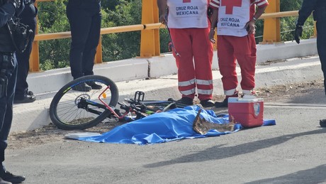 Trabajador de la Secretaría de Salud, el ciclista muerto al ser arrollado