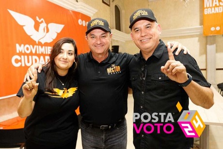 Se integra Francisco Bustillos a la campaña de Héctor García