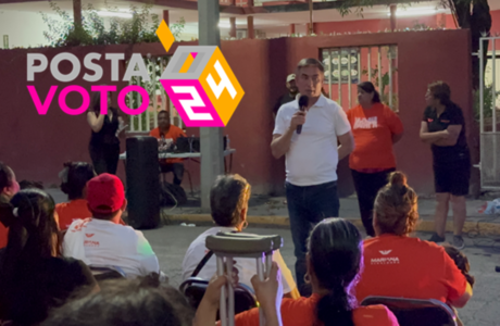 Aldo Fasci se reúne con vecinos de la colonia Moderna en Monterrey