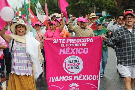 Convocan nuevamente a la marcha por la democracia en Mérida
