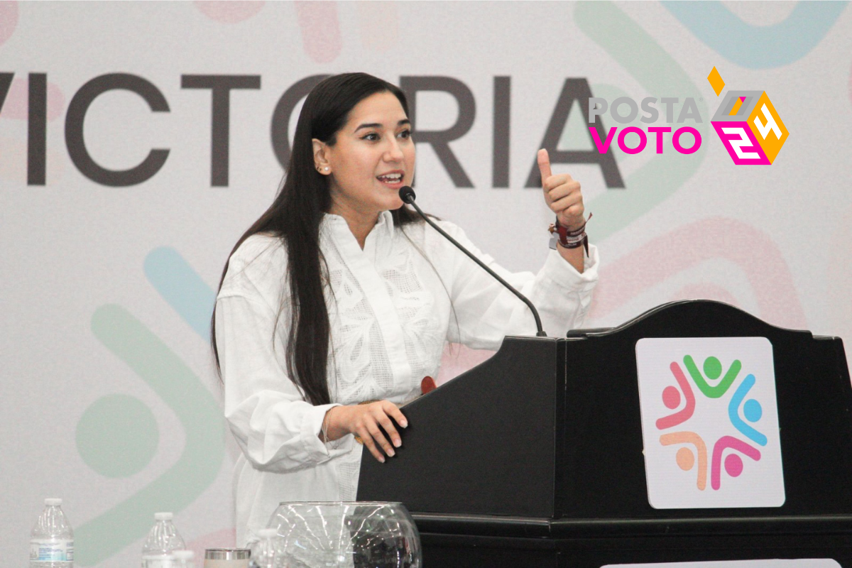 Katalyna Méndez, candidata a la Diputación Local por el Distrito 15. Foto: Carlos García