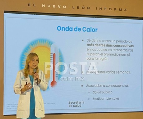 Confirma Secretaría de Salud 148 casos atendidos por ola de calor en Nuevo León