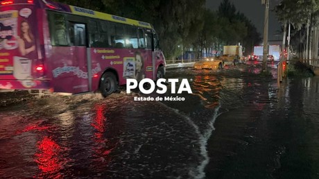 Colapsa la lluvia varios municipios de Edomex (VIDEO)