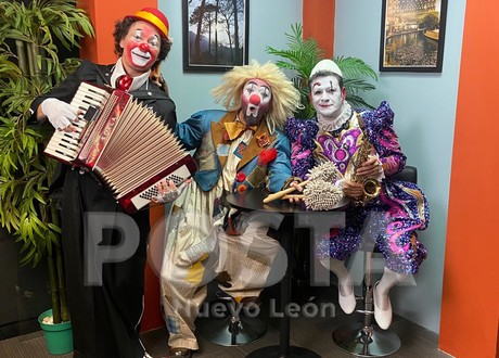 Les Clowns se dicen listos para su espectáculo en Monterrey (VIDEO)