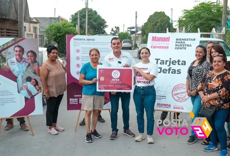 Apoyará Manuel Guerra Cavazos a mujeres con “tarjeta jefas”