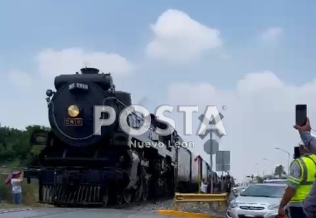 Pasará locomotora de vapor 'Empress 2816' por Nuevo León