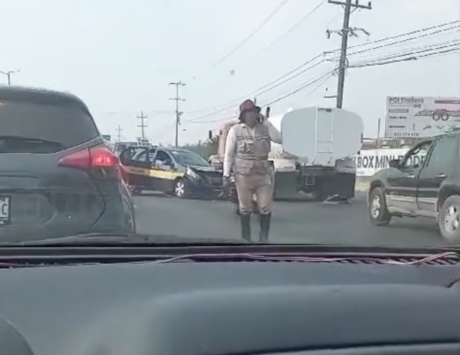 Accidente en carretera Tampico - Mante