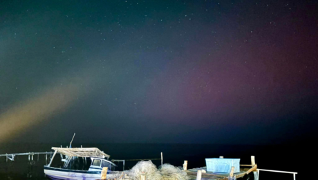 ¡Insólito! Aurora boreal es visible desde las costas yucatecas