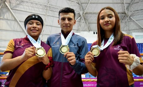 ¡Logra boxeo mexiquense siete medallas en Juegos CONADE!