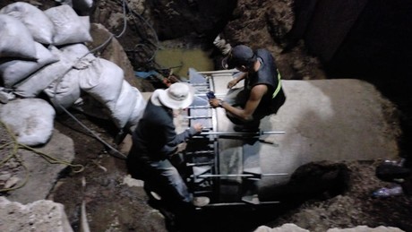 Solucionan fuga de agua en Ecatepec y Tultitlán