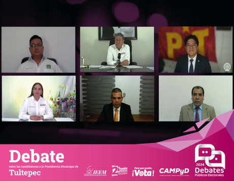 Candidatos debaten en Cuautitlán Izcalli, Tultepec e Ixtapaluca