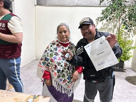Gobierno entrega viviendas a 44 familias de comunidad Otomí en colonia Juárez
