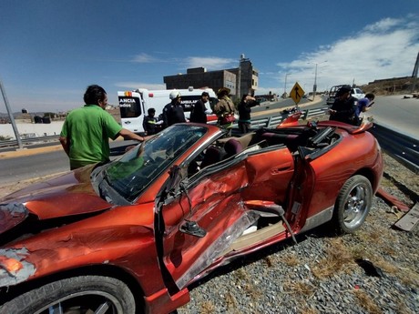 Accidente vial deja cuatro lesionados en Zacatecas