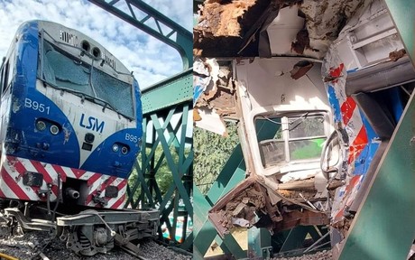 Chocan tren de pasajeros en Buenos Aires, Argentina; hay 90 heridos (VIDEO)